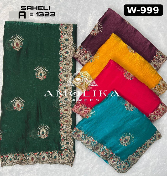 Saheli Design A-1323 – Wholesale Saree | Anula Nexus