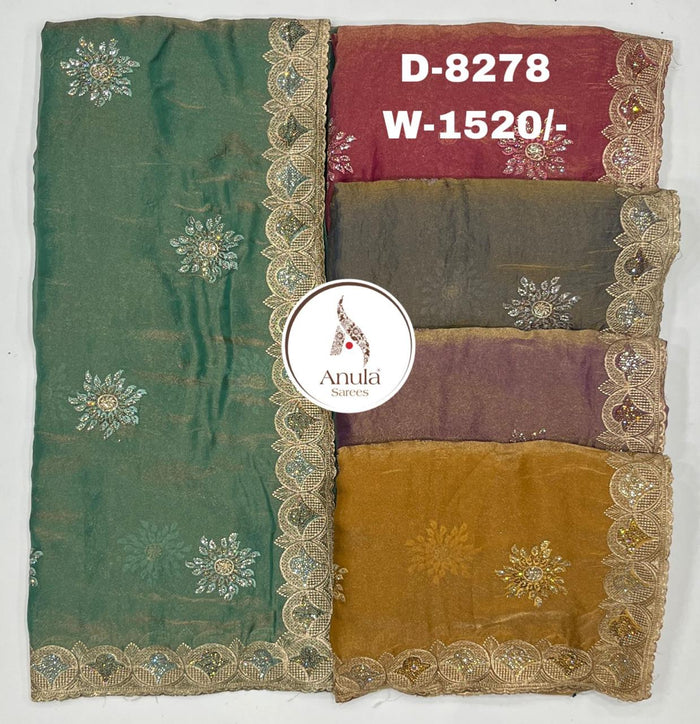 Angle Design D-8278 – Wholesale Saree | Anula Nexus