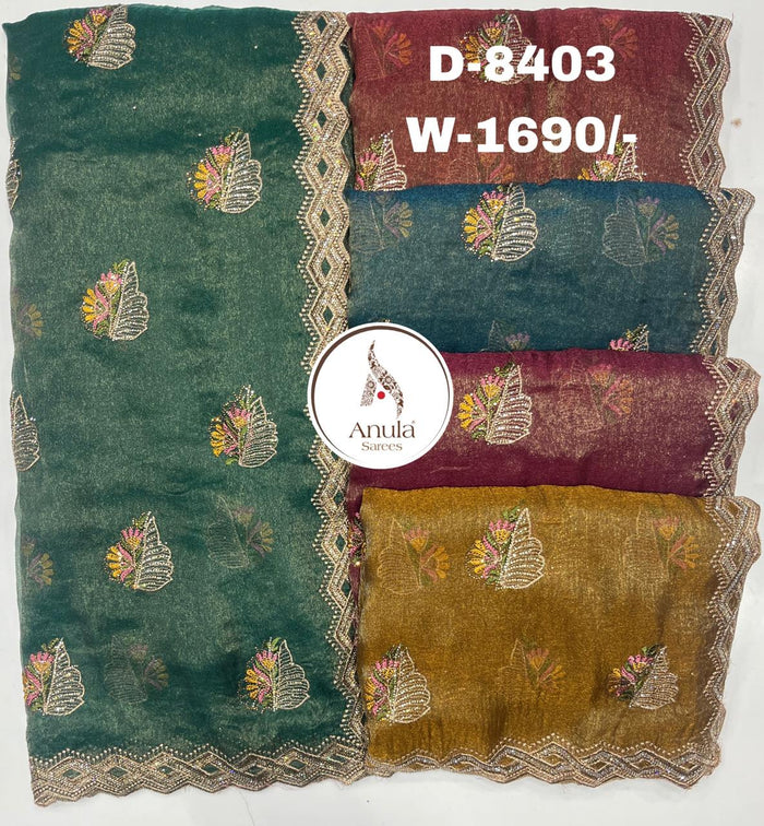 Angle Design D-8403 – Wholesale Saree | Anula Nexus
