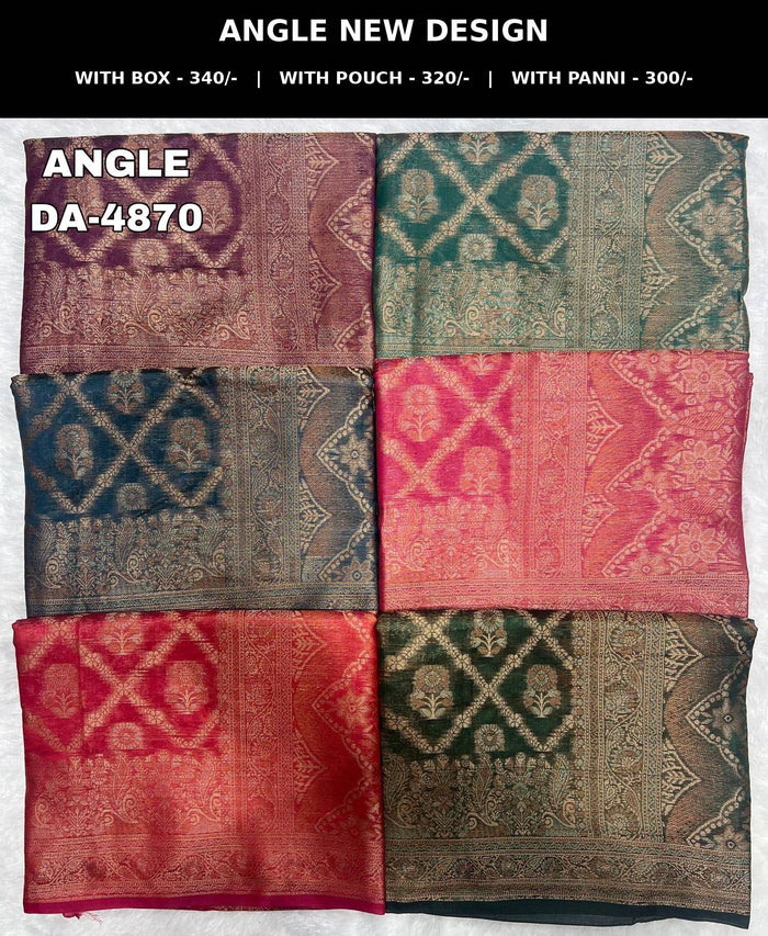 Angle Design DA-4870 – Wholesale Saree | Anula Nexus