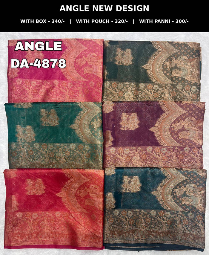 Angle Design DA-4878 – Wholesale Saree | Anula Nexus